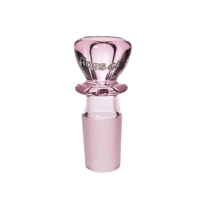 Hoss Glass | 14mm Full Colour Chunky Snapper Bowl [YX20C] Bowl · Popper Smoking Cat Distribution Pink