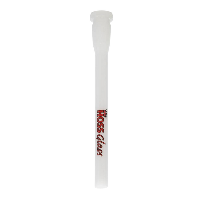Hoss Glass | 5.5" Flush Mount Open Ended full Colour Downstems [YX23C] Downstem · Bowlstem Smoking Cat Distribution White