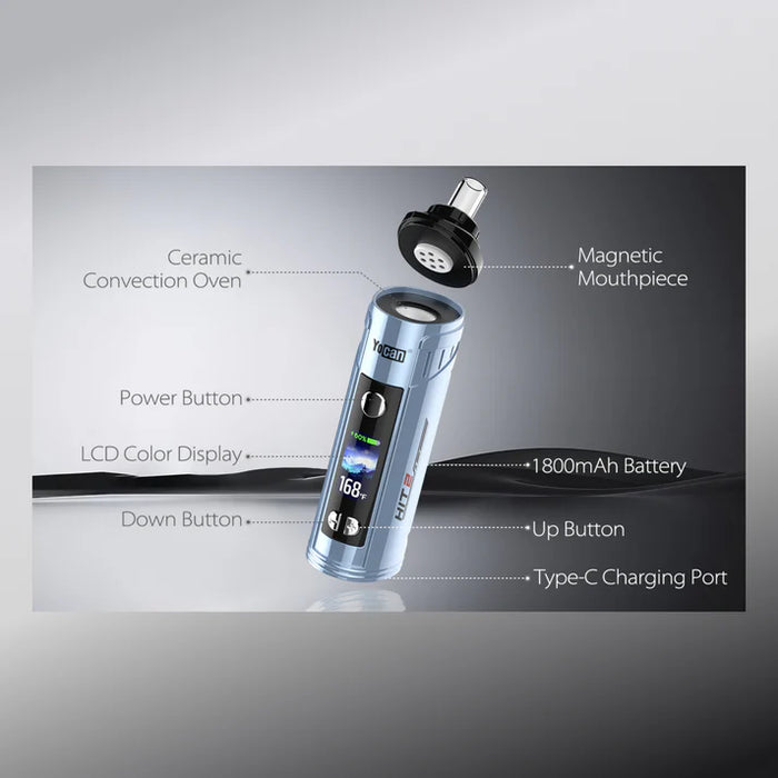 Yocan | Flower Vaporizer HIT 2 Dry Herb Vape Digital