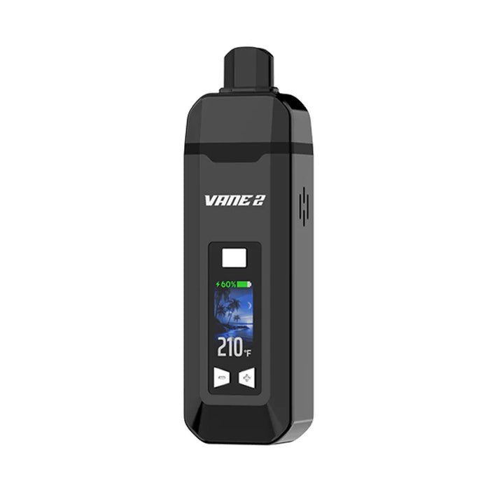 Yocan | Flower Vaporizer Vane 2 Digital Dry Herb Vape Maq Distributors Obsidian Black