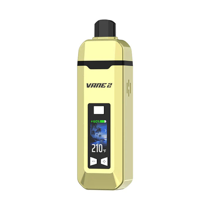Yocan | Flower Vaporizer Vane 2 Digital Dry Herb Vape Maq Distributors Vibrant Yellow