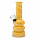 6" Colored Glass Bubble Waterpipe Glass Bong Super Supplys Inc Yellow