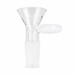 Glass Bowl with Milk Color Round Handle – 14mm (Pack of 3) Bowl · Popper 777 Smoke Milk White