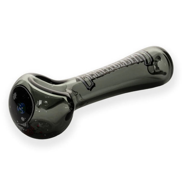 Grateful Dead x GEAR Premium® | 4.5" Space Your Face Spoon Hand Pipe In Collectible Tin Glass Pipe West Coast Gifts