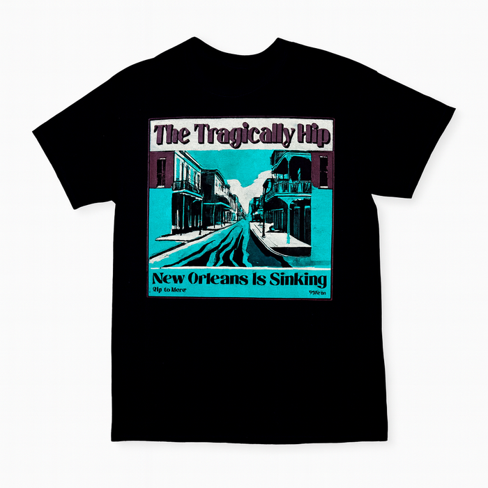 The Tragically Hip | "New Orleans" Men's T-Shirt Black - Officially Licensed