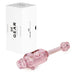 GEAR Premium® | 6.5" Augusta Steam Roller Hand Pipe Glass Pipe West Coast Gifts Pink
