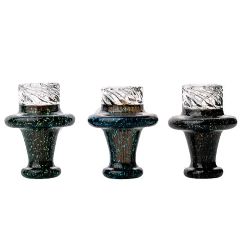 Spinner Bubble Cap – Dichroic Flake | Premium Carb Cap for Spinning Pearls Cap · Dabber · Insert · Clip · Nail Small Biz Distributors