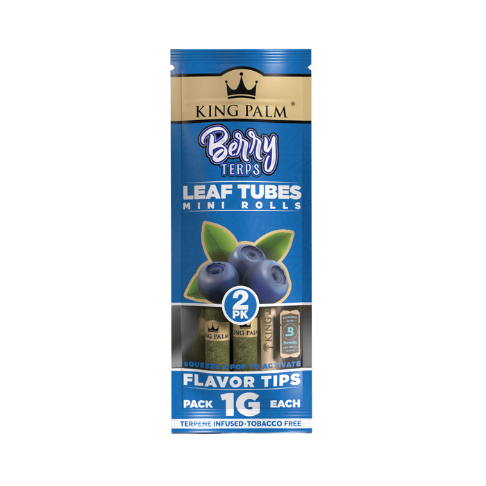 King Palm | 2 Mini Hand-Rolled with flavor tips Box of 20