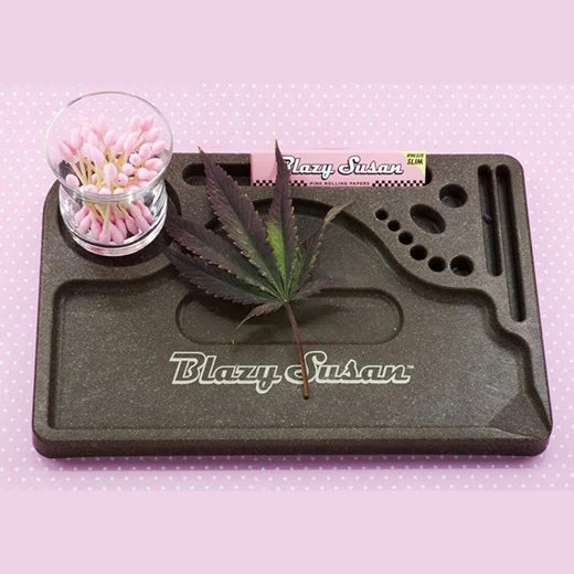 Blazy Susan | Hemp Plastic Artisan Rolling Tray
