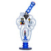 Cheech Glass | 14.5" Rooster in a Bubble Deluxe Bong [CHE 312 / CHE 313] Glass Bong Smoking Cat Distribution Blue [CHE 312]