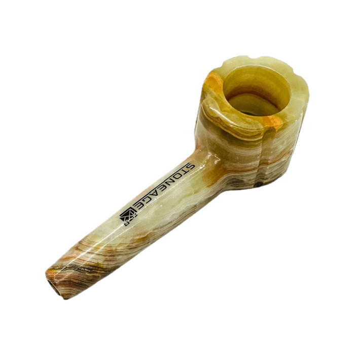 StoneAge | 3" Handmade Mini Tobacco Smoking Pipes, Includes Display Box - Pack of 8 Quartz · Stone NicePrice