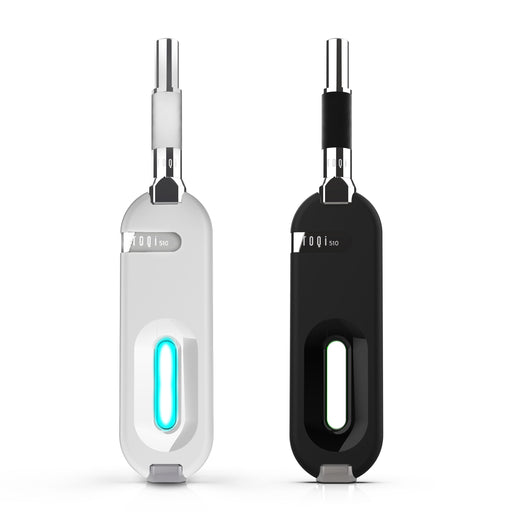 TOQi Dab Bundle: 510 Wireless Vaporizer & Quartz Coil Dab Cartridge - Ultimate Portable Wax Concentrate Vaping Kit with Qi Wireless & USB-C Charging 510 Battery TOQi