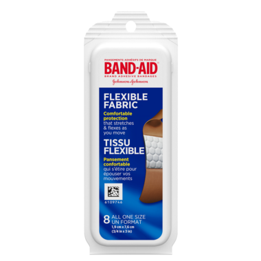 BAND-AID® | Flexible Fabric Fabric Adhesive Bandages Box of 12 Bandage ONE