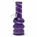 6" Colored Glass Bubble Waterpipe Glass Bong Super Supplys Inc Purple