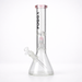 FOGGX | 14" Glass Water Pipe with Percolator [FT187] Glass Bong LEHIGH WHOLESALE Pink