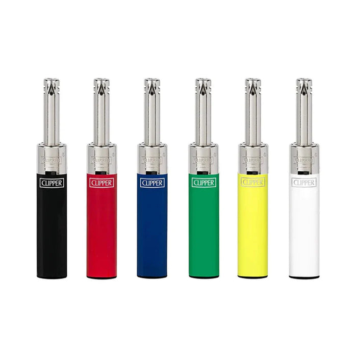 Clipper | Mini Tube Lighter – Solid Colours (24 per Box)