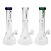 Apex | 12" Full Size Single Dome Perculator Beaker Glass Bong Glass Bong Maq Distributors