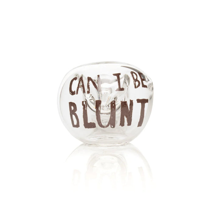 Cheech & Chong® Glass | Can I Be Blunt Hand Pipe [CC2045] Glass Pipe Smoking Cat Distribution