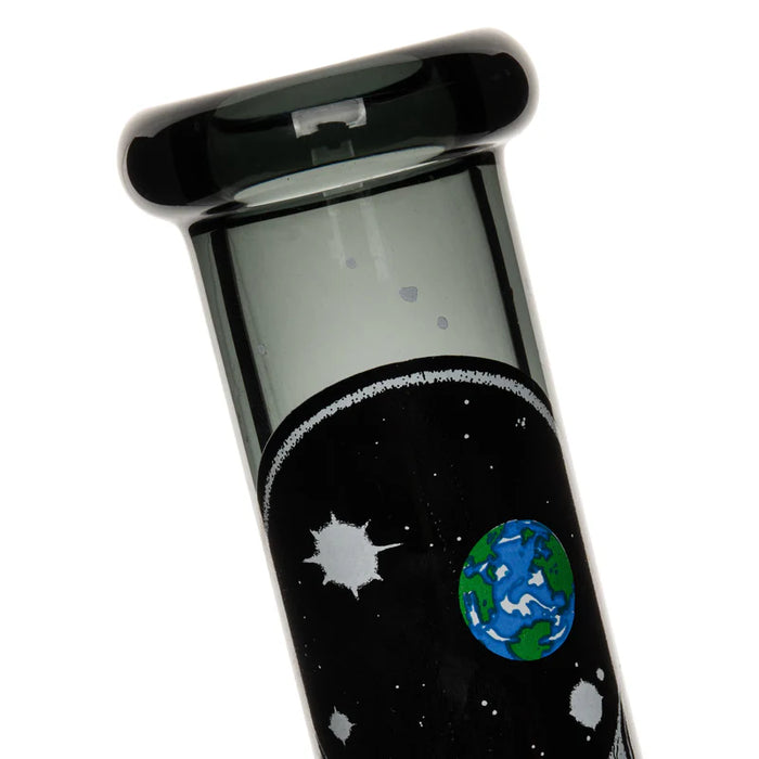 GEAR Premium® | 10" Space Your Face Beaker Base Water Pipe -Grateful Dead x GEAR Premium® Glass Bong Smoking Cat Distribution