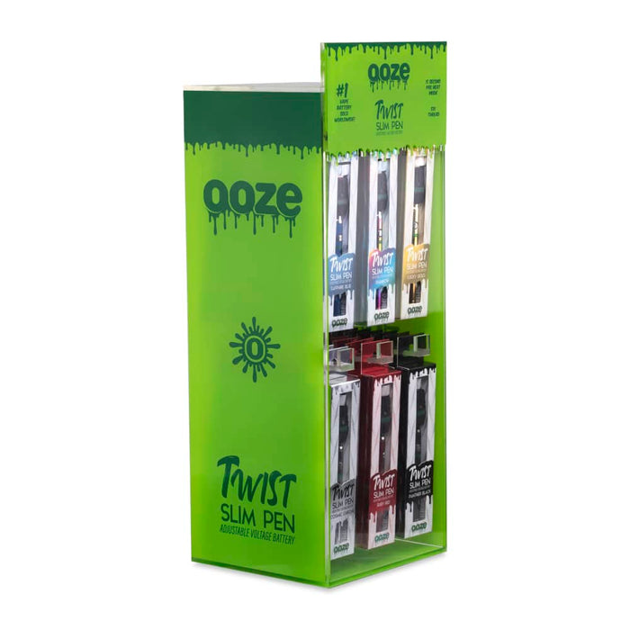 Ooze | Twist slim Vape Pen 48ct Battery Display