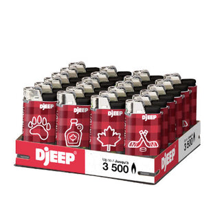 Djeep | Canadiana Disposable Lighters – Luxury Series (24 pcs)