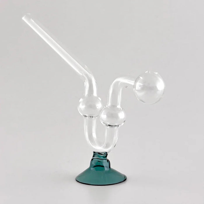 6" Stand Oil Burner Pipe – 2-Pack | Durable Glass Oil Burner Super Supplys Inc Lake Green