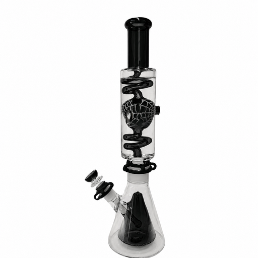 Xtreme | 17.5" Spider Freezable coil (TDO-029) Glass Bong Canadian Distributor Black