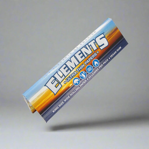 Elements | ultra thin smoking Papers King Size Wide ROLLING PAPER ONE