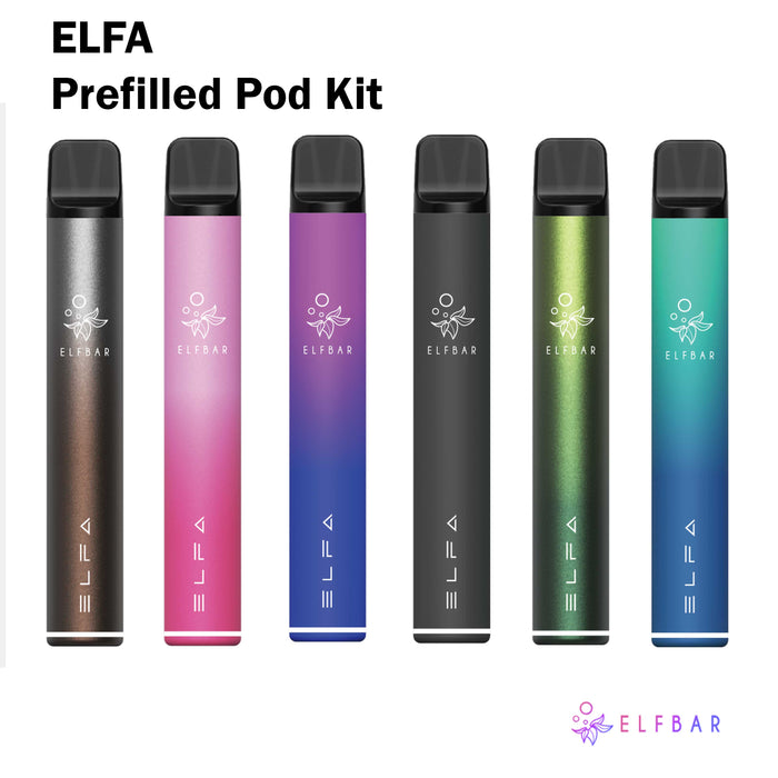 ELFBAR | ELFA Prefilled Pod Kit Box of 10 (BC compliant)