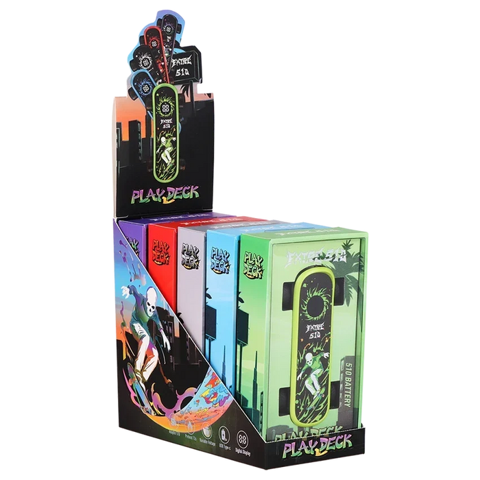 Extre 510 Play Deck Skateboard 510 Batteries 5 Count Display 510 Batteries Smoking Cat Distribution(S) Default Title