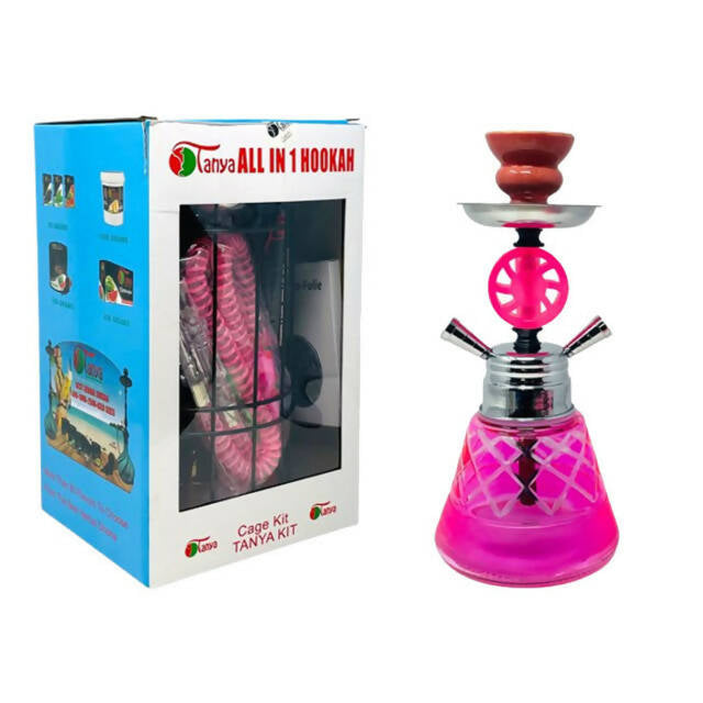 Tanya Hookah Kit Combo Cage Kit #3 Hookah 2 Hose Inside A Cage