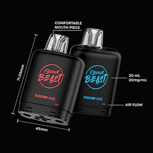 [ON] FLAVOUR BEAST | Level X Boost G2 25000 Pod Box of 6 Ontario Excise Tax ONE