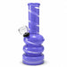 6" Colored Glass Bubble Waterpipe Glass Bong Super Supplys Inc Blue