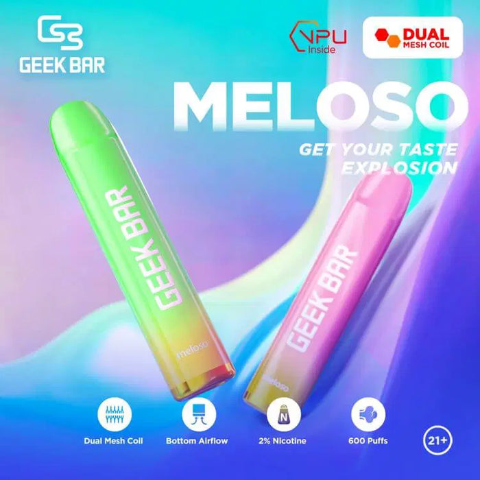 GEEK BAR | MELOSO 600 puffs