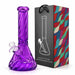 12.5" Diamond Cut Textured Beaker Bong – 7mm Glass Glass Bong Super Supplys Inc