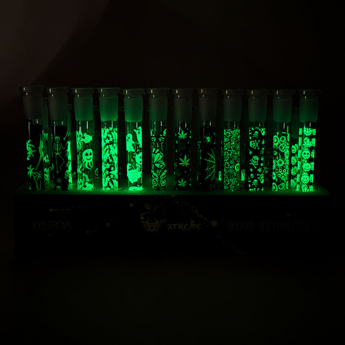 Glow in the Dark Downstem Display-36 Downstems (SL-DISPLAY-001) Downstem · Bowlstem Canadian Distributor