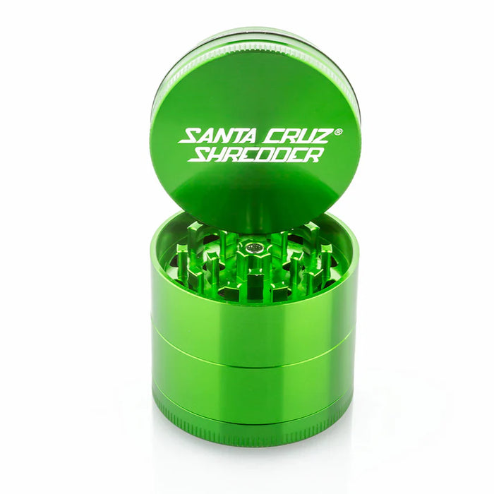 SANTA CRUZ SHREDDER | Medium 4-piece Shredder Regular Grinder Cannatron Green