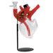Heart Water Pipe Glass Pipe-Assorted [H260-1] Glass Bong YHS Smoke