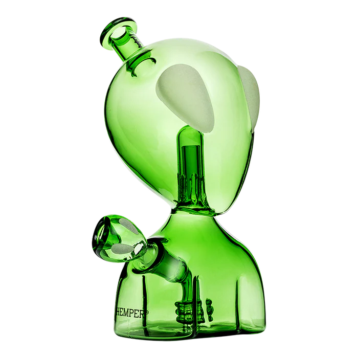 Hemper | 8.5" Alien Head Bong – Glow-in-the-Dark Eyes [PP5401XL] Glass Bong Smoking Cat Distribution
