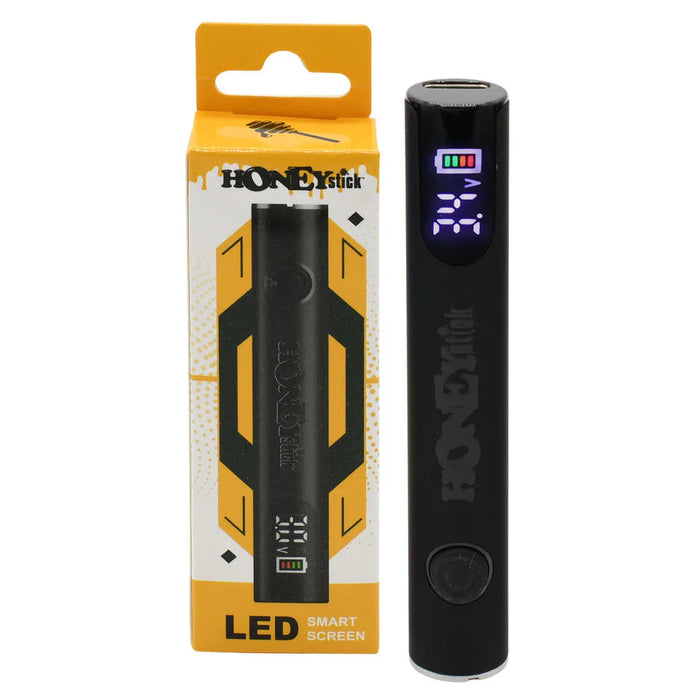 Honey Stick | Digital 510 Variable Voltage Battery Box of 10 510 Battery ONE Black