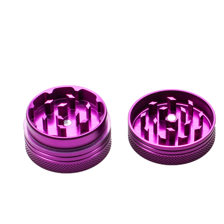 CanaCrush | 2.5" 2 Piece Grinder Regular Grinder Maq Distributors Purple