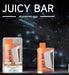 JUICY BAR | JB25000 PROMAX Disposable BOX OF 5 Federal Excise Tax JUICY BAR PEACH MANGO ICE