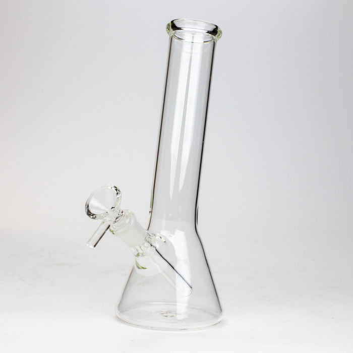 8" Clear glass beaker water bong [ WF001 ] Glass Bong ONE