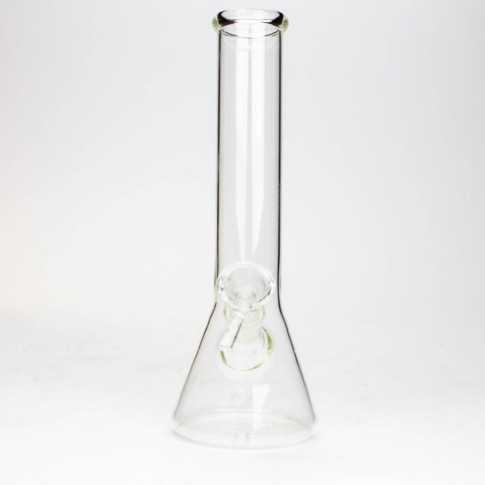 8" Clear glass beaker water bong [ WF001 ] Glass Bong ONE