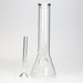 8" Clear glass beaker water bong [ WF001 ] Glass Bong ONE