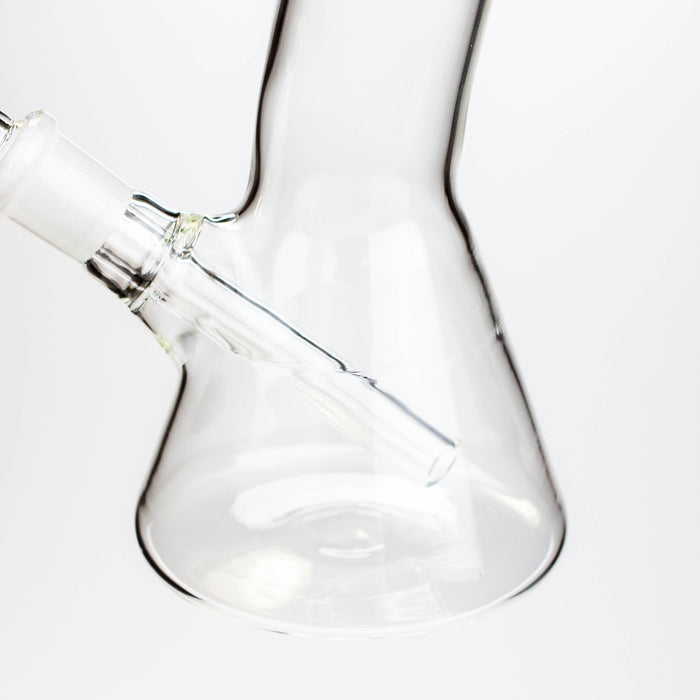 8" Clear glass beaker water bong [ WF001 ] Glass Bong ONE