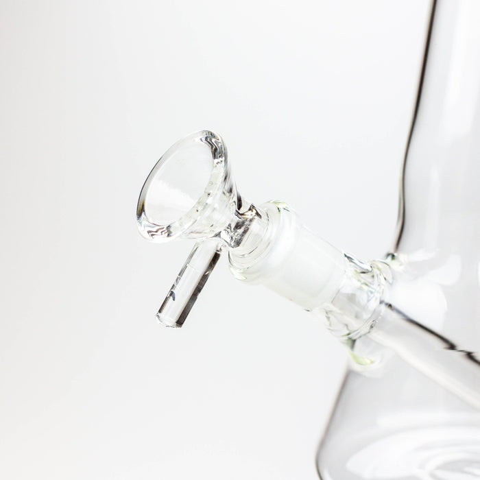 8" Clear glass beaker water bong [ WF001 ] Glass Bong ONE