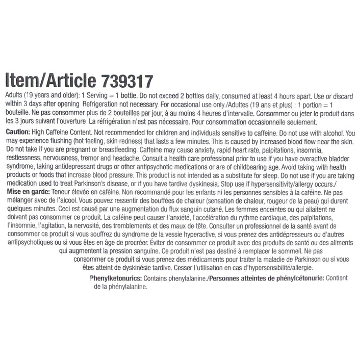 Grape Flavor Extra Strength 5-hour ENERGY Drink Energy Drink ONE