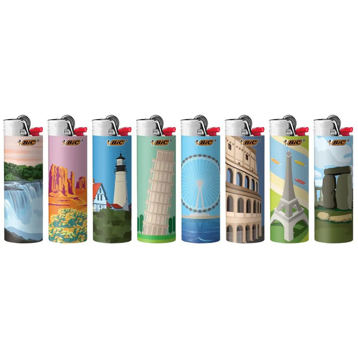 Bic | Regular Lighter [Maxi Travel] - Display of 50 Lighter ONE