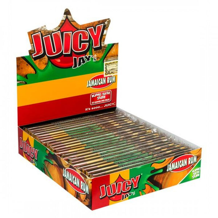 Juicy Jay's King Size Rolling Papers King Size ONE Jamaican Rum